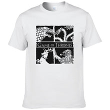 Load image into Gallery viewer, Short Sleeve game of thrones printed t shirt